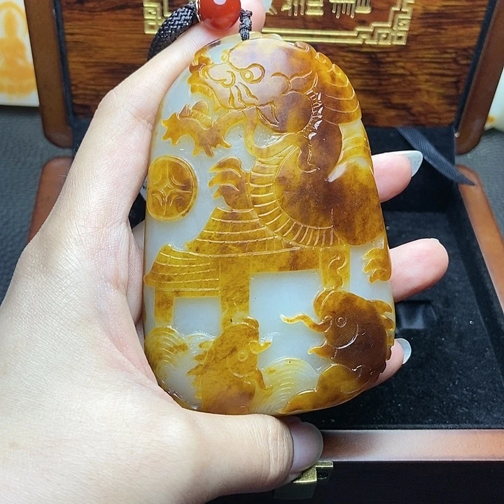 和田玉颈饰未镶嵌用****9N