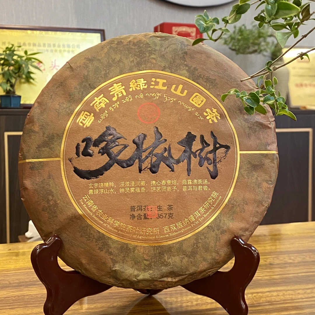 2022年 云茶 哆依树 357g/饼 普洱生茶 饼茶 茶叶