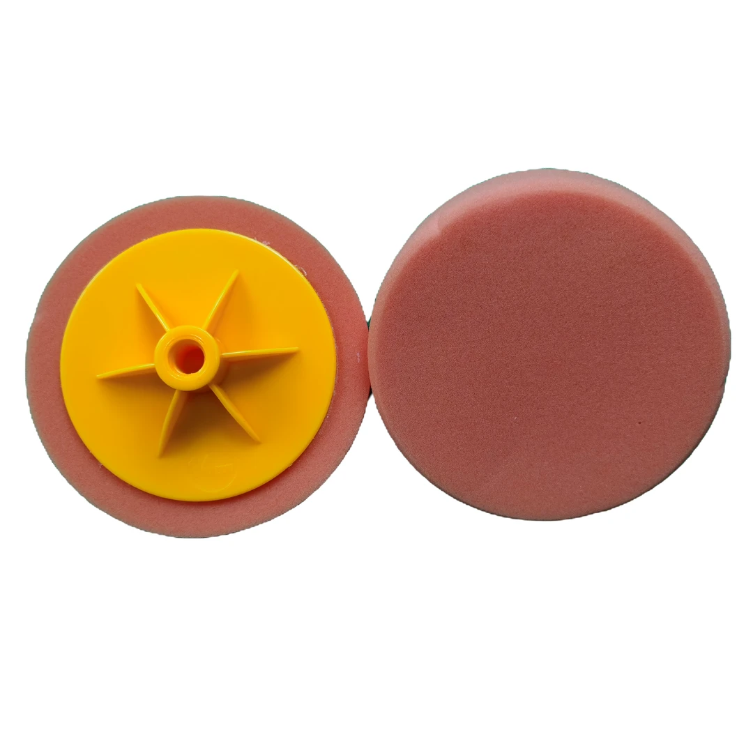 耐威进口海棉汽车漆抛光海棉球14mm内丝耐磨细软研磨上光一个搞定