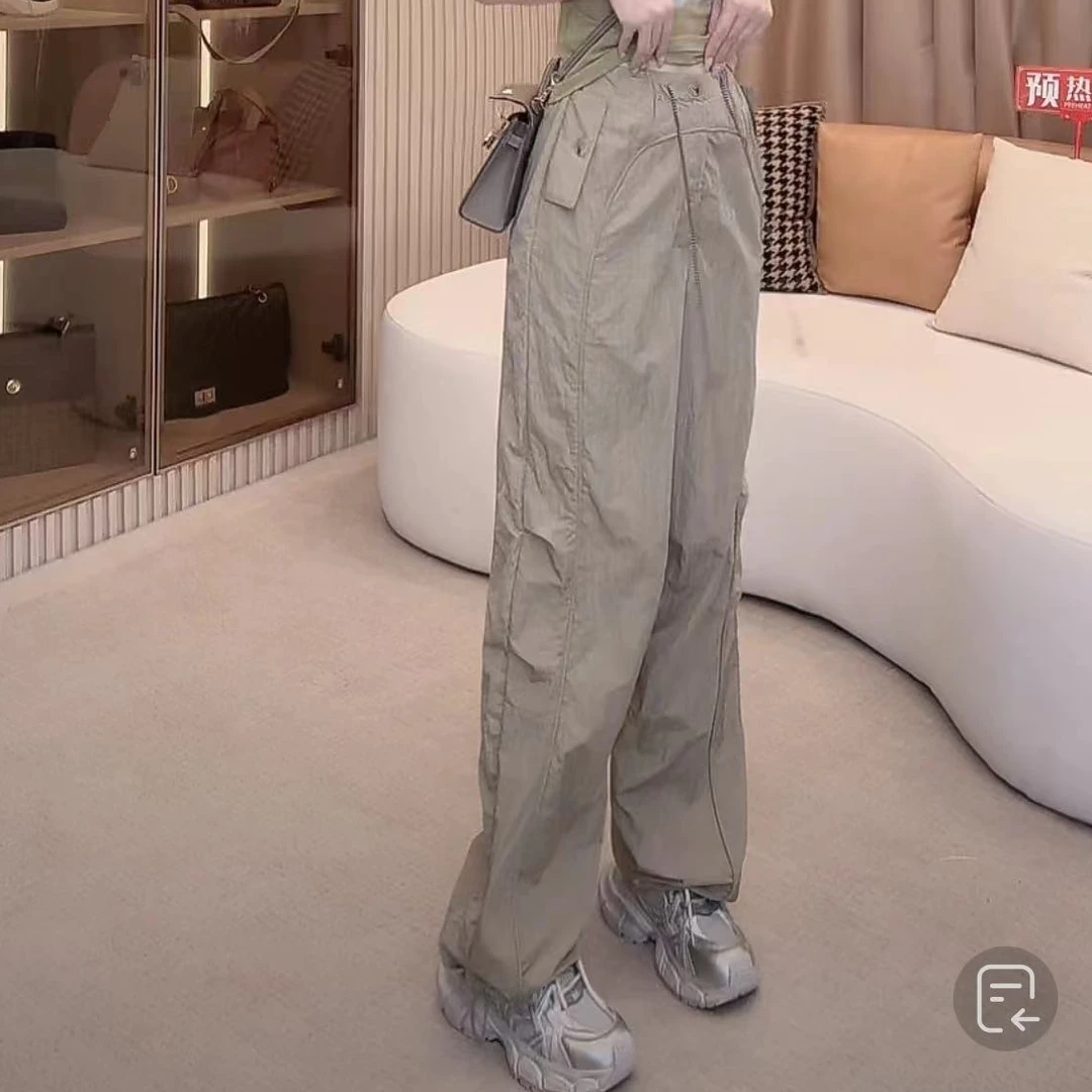 HUANG  VINI【黄微倪】清净 新款设计感时尚裤FL