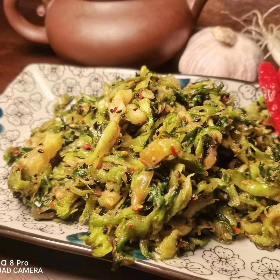 芜湖特色优质精致香菜芯500g包装来一筷芝麻香菜传统工艺味道鲜香