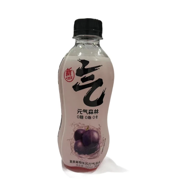 元气森林夏黑葡萄味苏打气泡水280ml