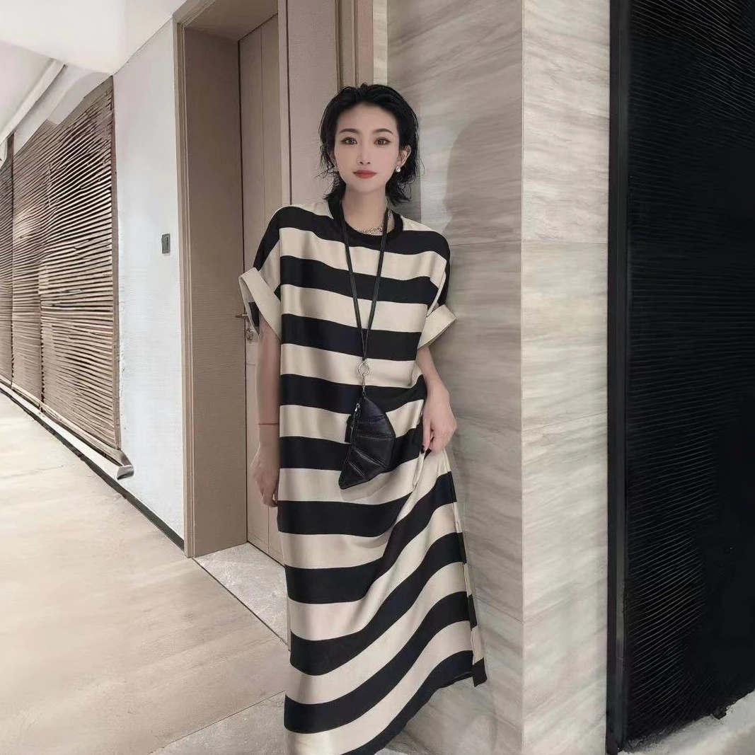 YBD▪️【条纹裙】2024休闲长裙