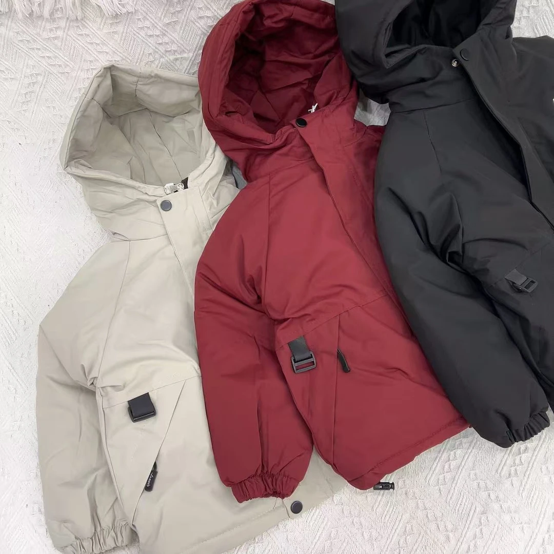 安格拉红 BB209 儿童秋冬款外套 内里加毛