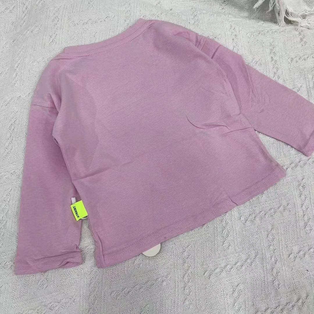 AA163 春秋款女童T恤 不加绒