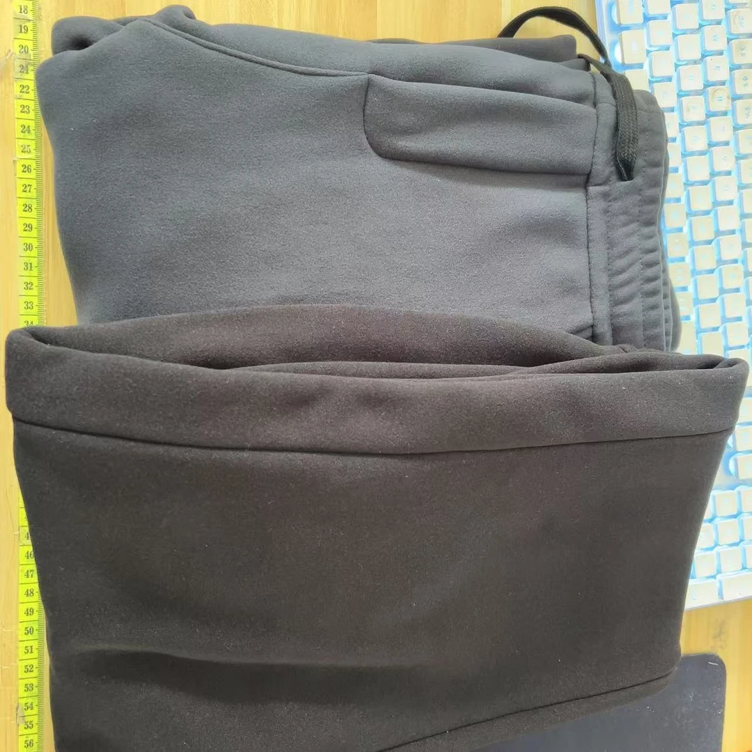 AA298 77111男款加绒一体绒防风裤