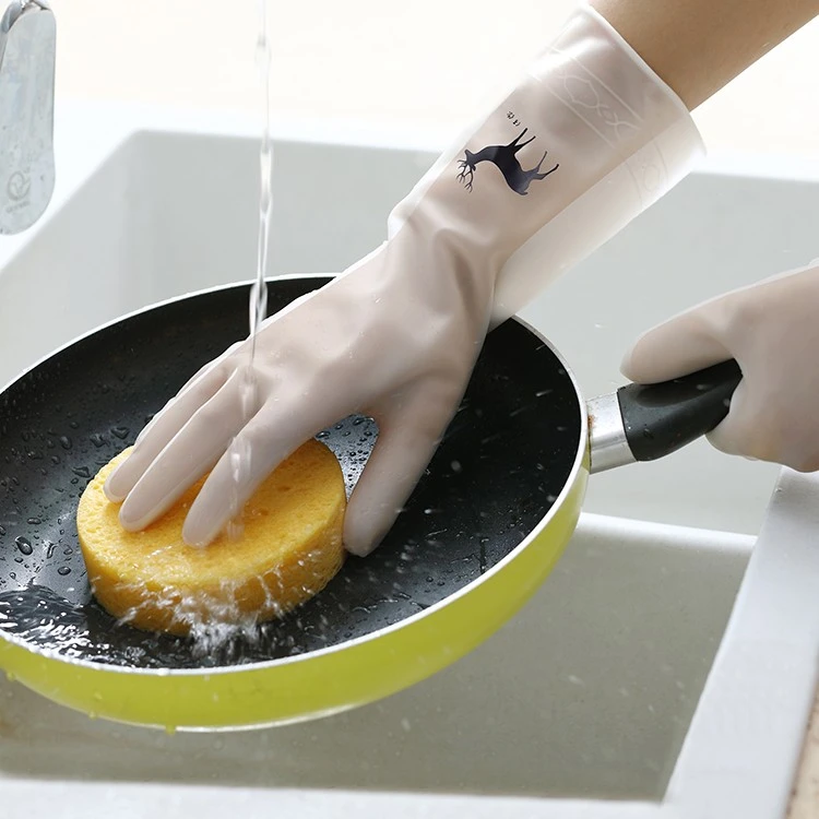【全国包邮到家】洗碗手套耐用家用厨房乳胶升级加厚家务洗衣服手套