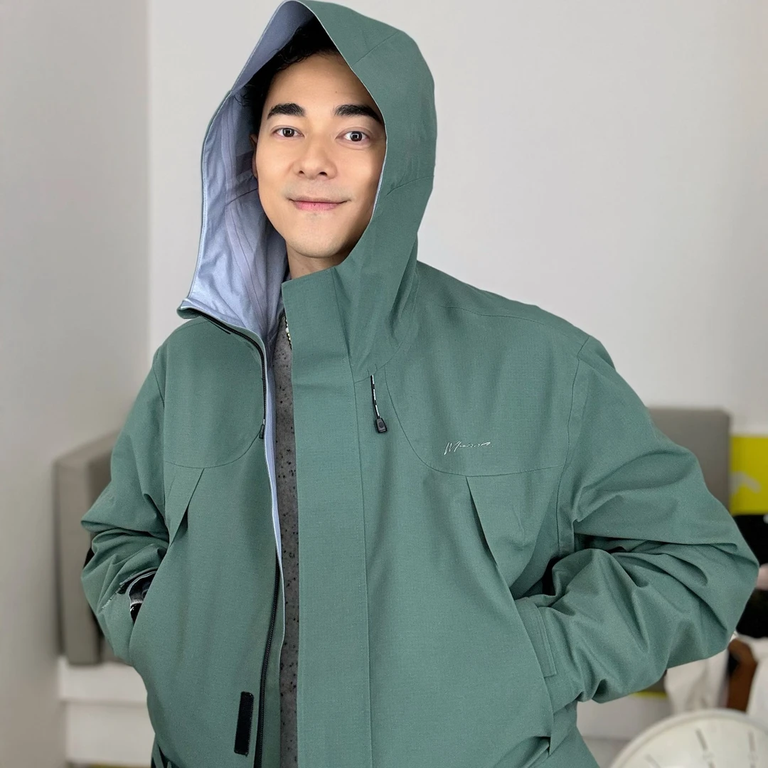 NPC潮牌特氟龙三防连帽户外运动夹克NP41TJ33