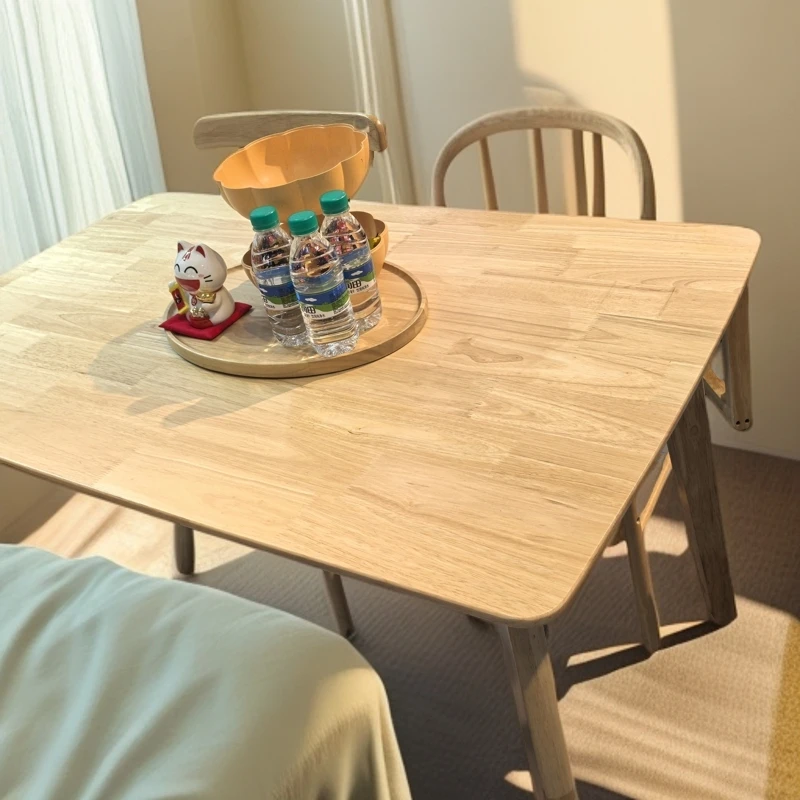 北欧全实木餐桌家用小户型简约长方形餐桌椅组合轻奢吃饭桌饭桌子