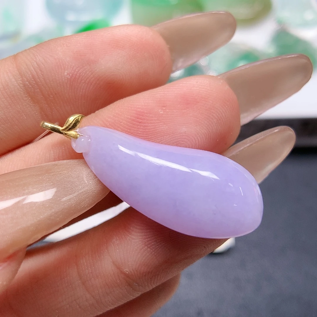 翡翠颈饰18K金镶嵌888888888888