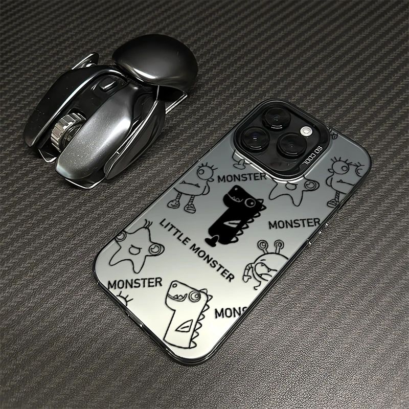 小怪兽适用苹果16promax手机壳iphone15/14promax磨砂13/12/11套