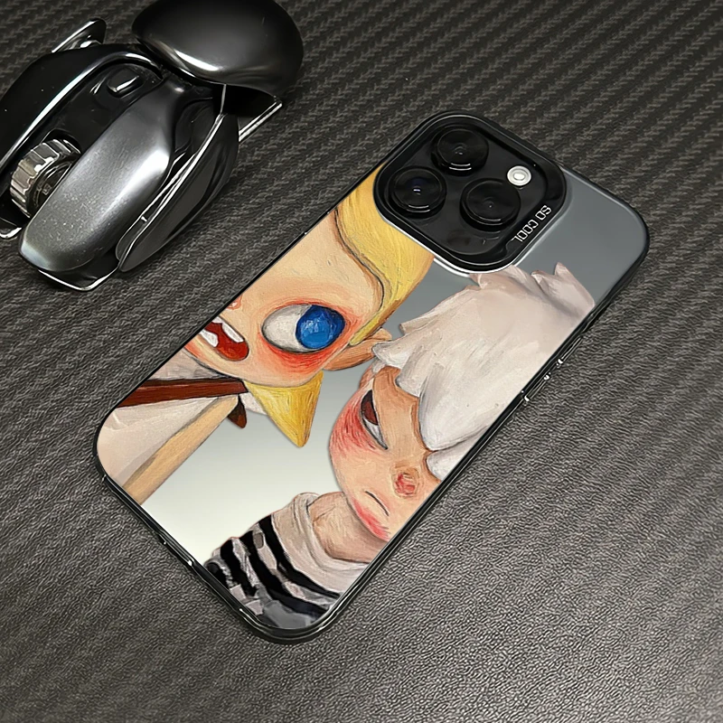 趣味油画适用于iphone15pro手机壳14promax苹果13创意12/11套max