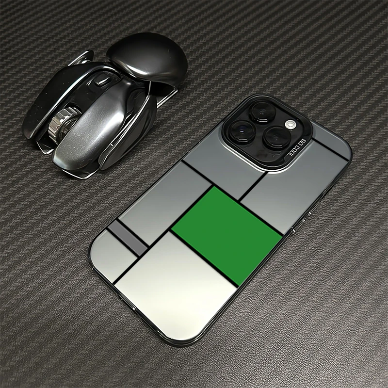 不规则方格适用iphone16手机壳15pro max苹果14创意13套12网红11