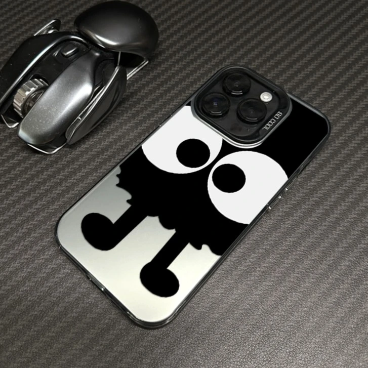 煤球苹果14promax手机壳iphone13高级15网红12pro保护壳11/xs max