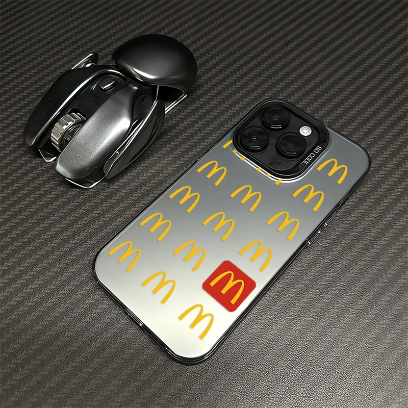 M记苹果16手机壳15pro max新款iphone14高级感13磨砂12套11网红潮
