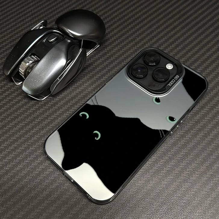 创意猫咪苹果14promax手机壳iphone13pro保护套15磨砂12/11高级感
