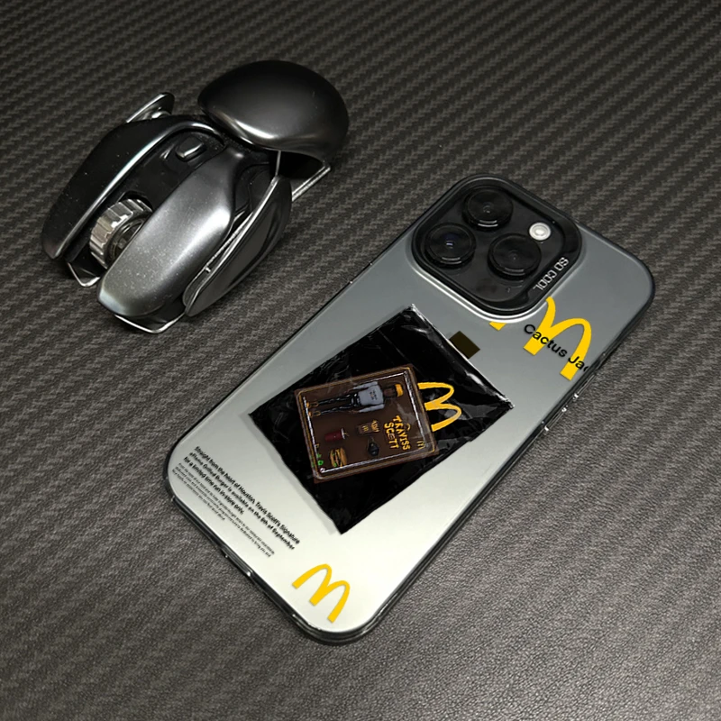 潮牌适用苹果16pro手机壳iphone15promax高级感14/13/12磨砂11/xs
