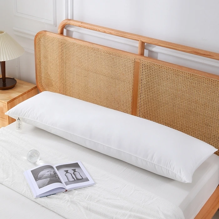 全棉A娄双人加长枕头家用成人枕头情侣成人枕头婚庆1.2m/1.5/1.8