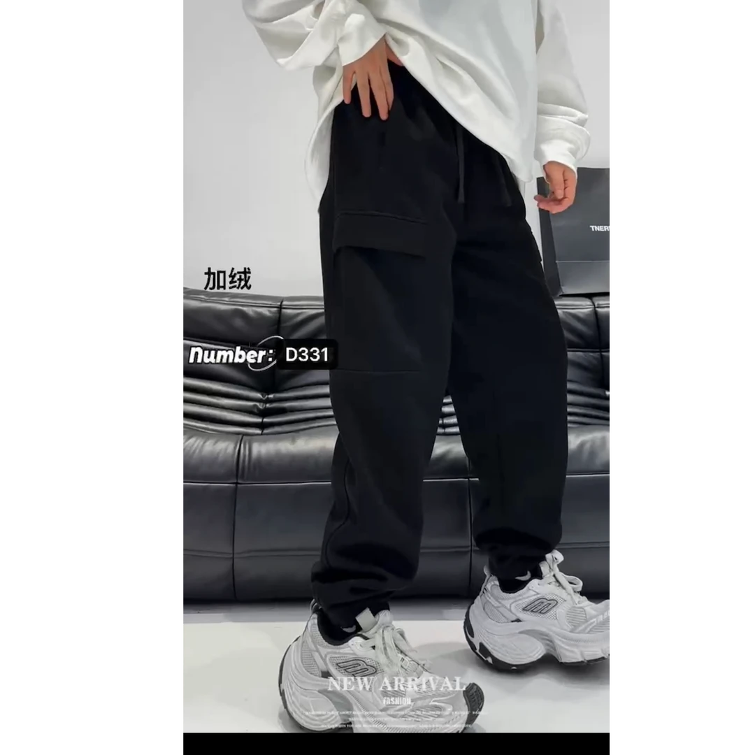 331男士加绒收口裤百搭