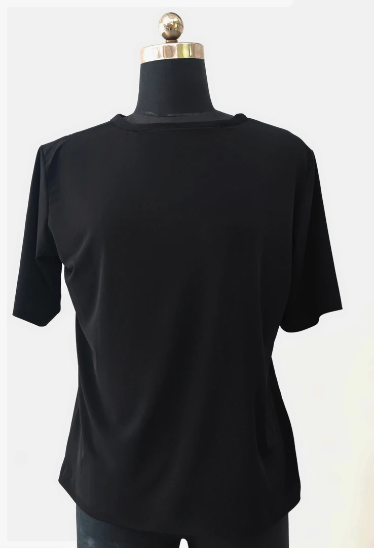 玲珑同款夏季纯色冰丝舒适运动男女t恤广场舞运动服