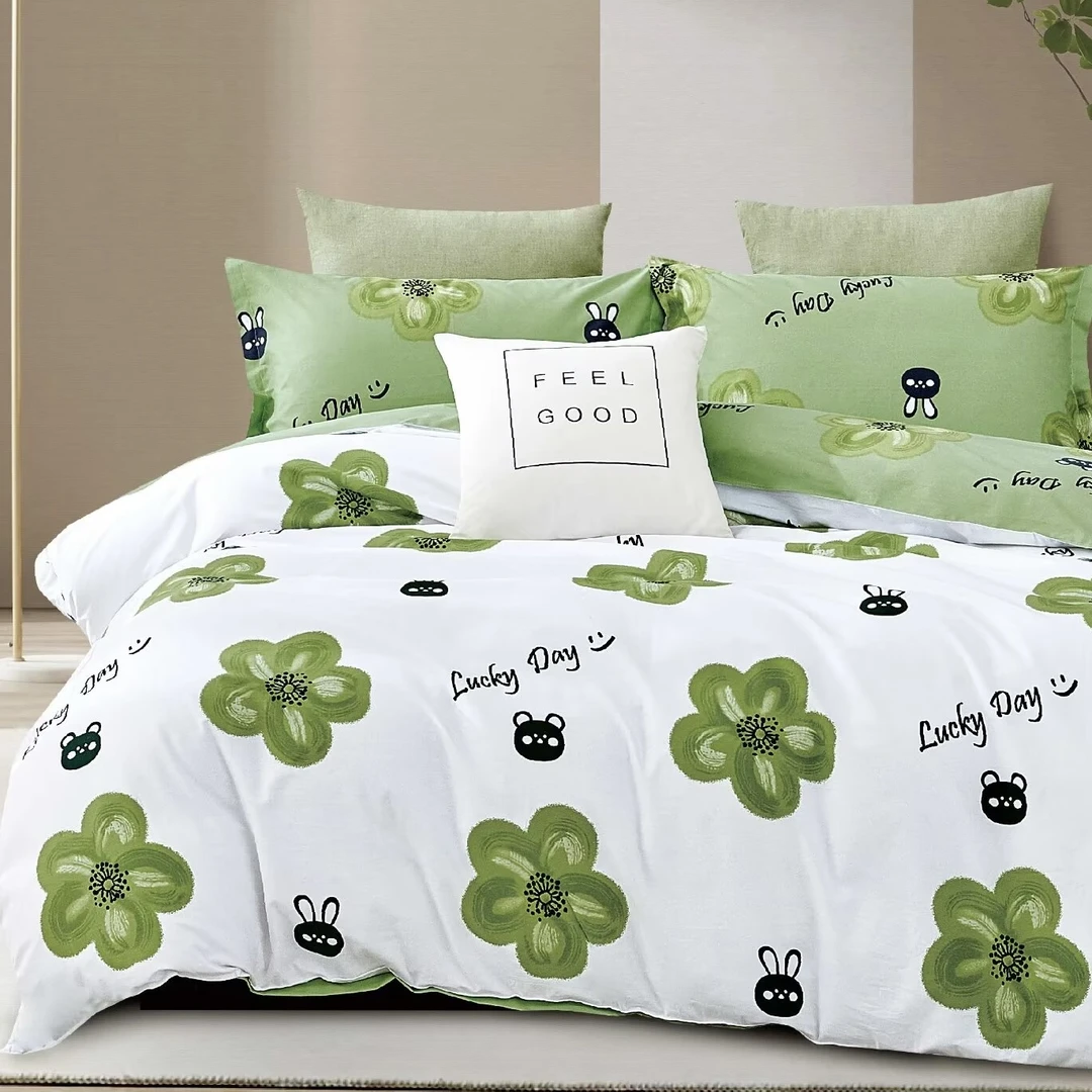 【断码纯棉锁边】1.5米纯棉被套单人被套纯棉100%全棉被罩全棉单件