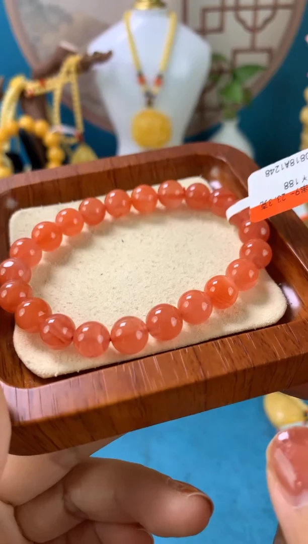 【闪购商品】南红玛瑙手链未镶嵌老型手串