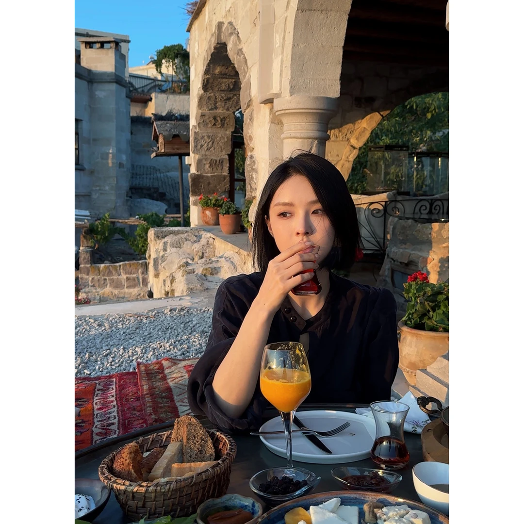 FORNI 雾里聆风起 春季日系圆领衬衫长袖时尚休闲设计师上衣女