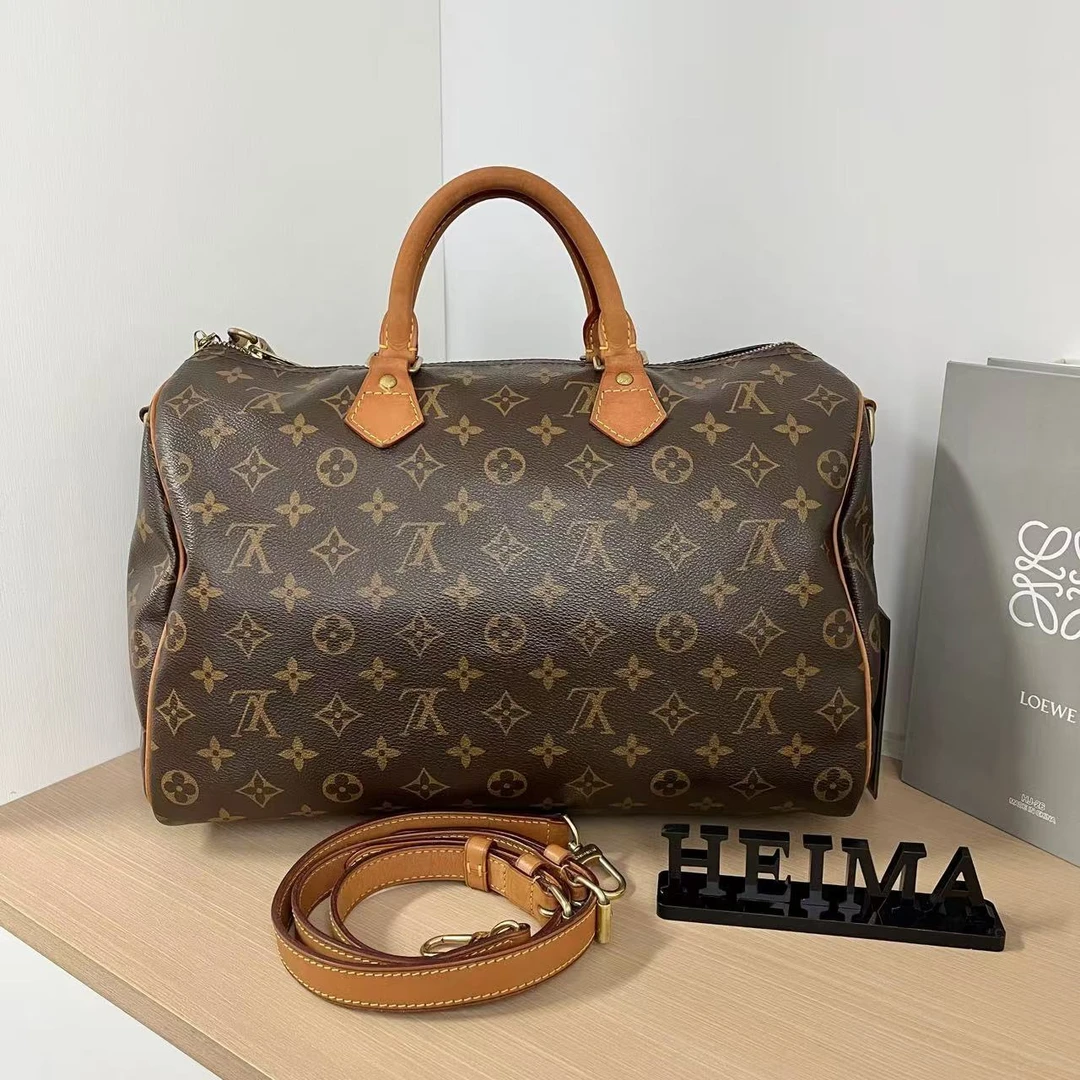 95新 LouisVuitton/路易威登 11031781 LVspeedy35肩带款 DU4112