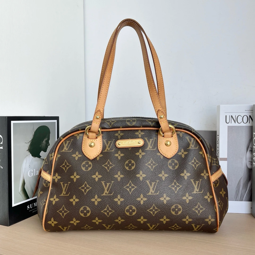 95新 LouisVuitton/路易威登 9459075 保龄球小号35*20 SP2058