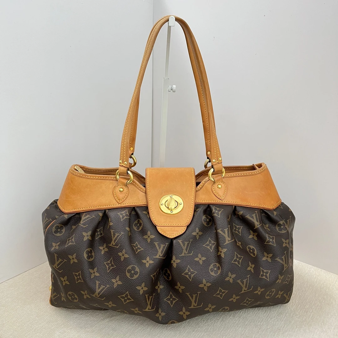 95新 LouisVuitton/路易威登 A816 LV金豆托特包