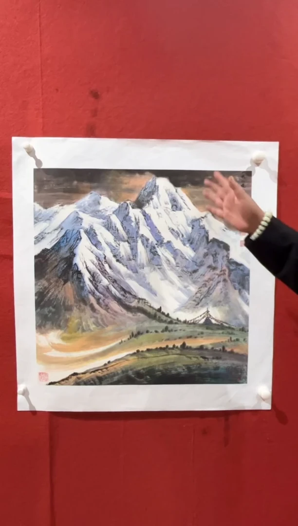 【闪购商品】绘画王顺增-4平尺-山水-带芯片证书