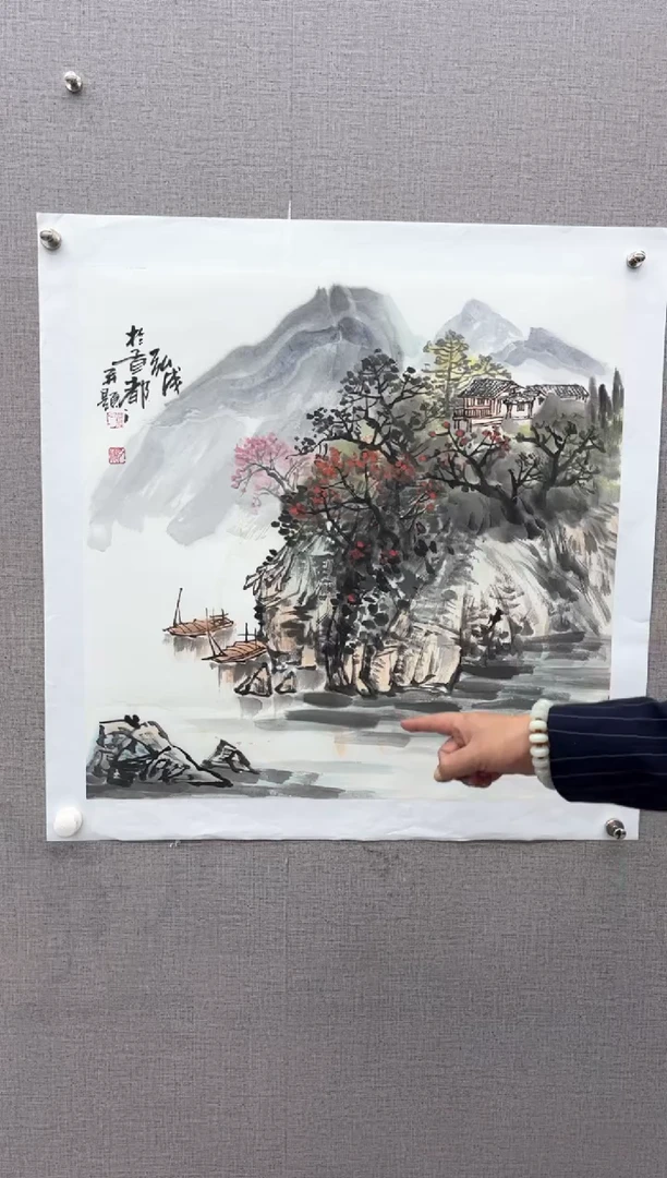 【闪购商品】绘画吕俊成-4平尺-山水