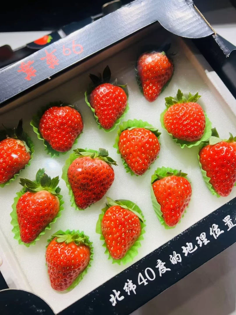 丹东草莓一盒（12粒）