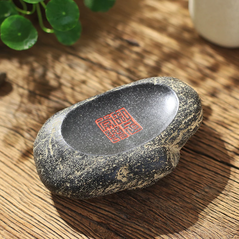 汉韵堂中式仿创意个性鹅卵石造型装饰品家居摆件