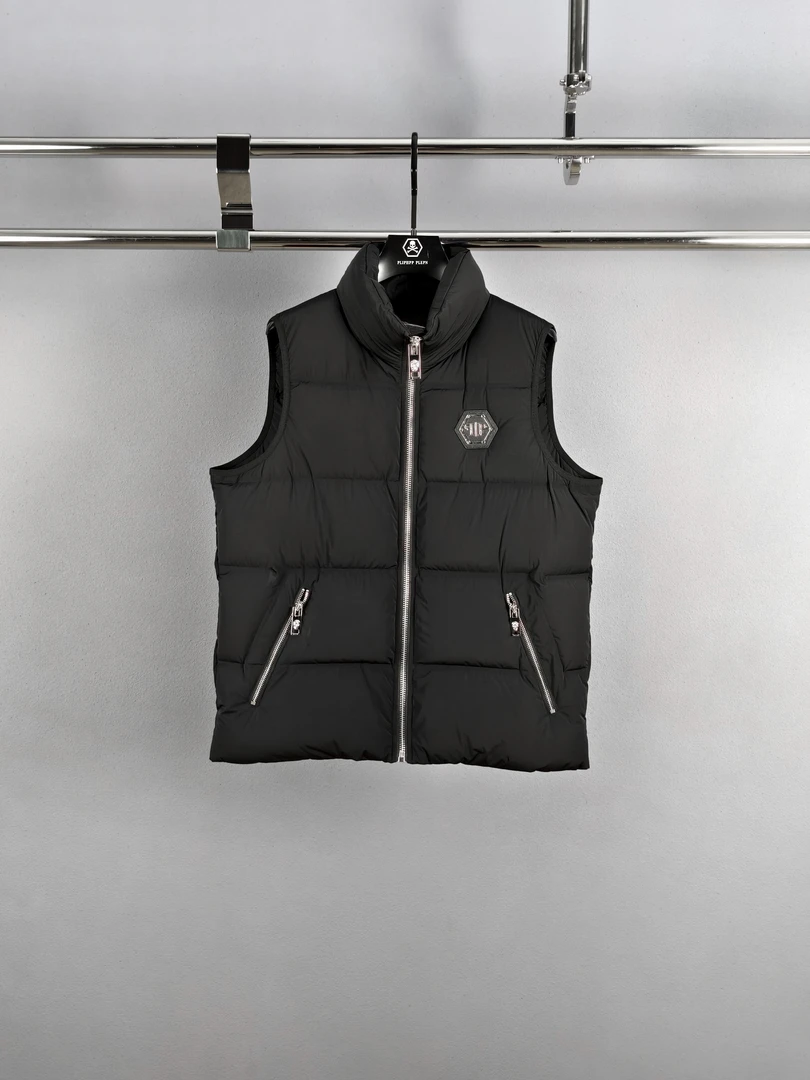 PLIPHPP PLEPN正品PP高奢加厚保暖百搭男士羽绒服白鹅绒马甲Y9902