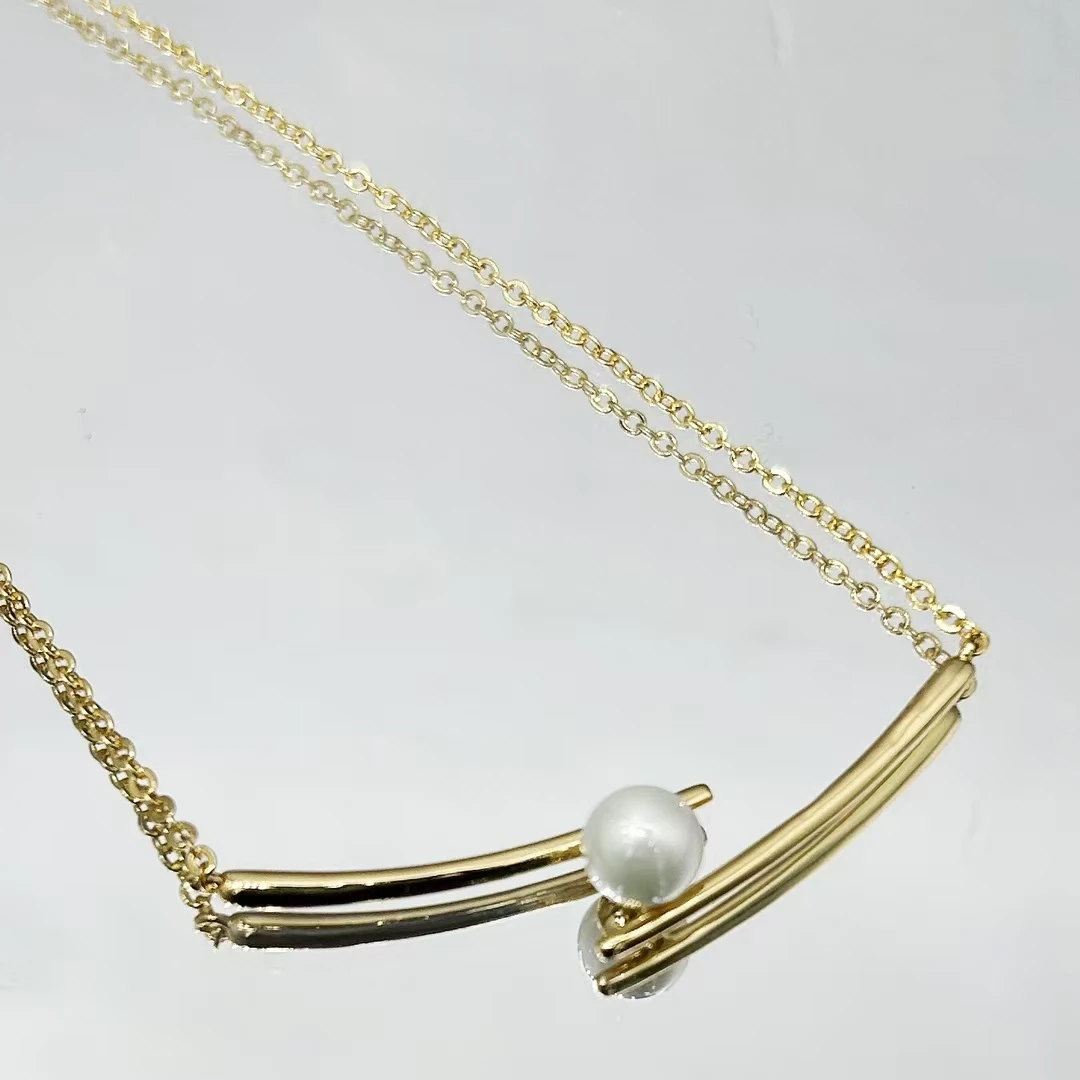 何家趣味筷子 气质小众头饰发卡发饰甜美轻奢白色时尚