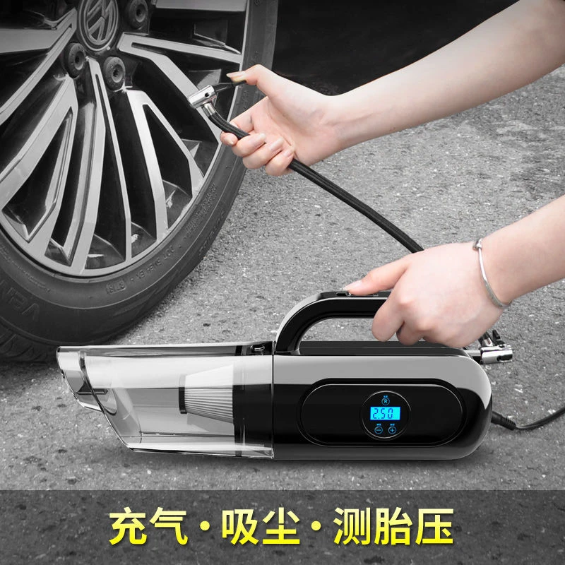 车载吸尘器加充气泵一体机无线车内车用汽车家用强力四合一大功率