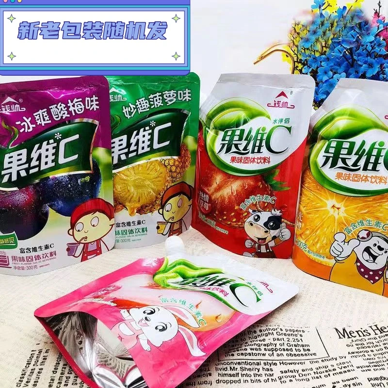 钱帅果维C珍品300g草莓甜橙汁菠萝蜜桃自选口味冰爽速溶冲泡混装