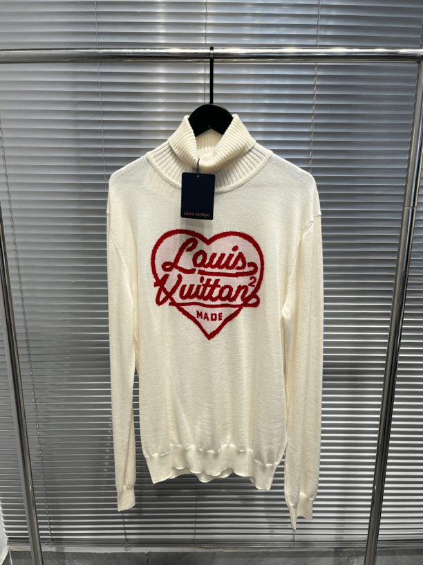 LV✖️nigo联名爱心毛衣/L/平台7639/全新