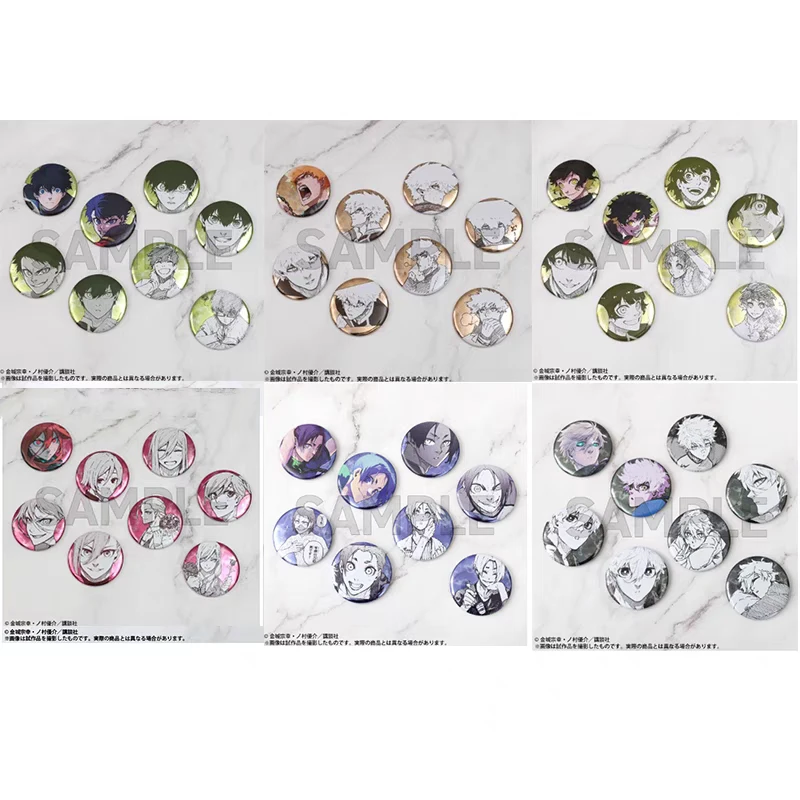 蓝锁蓝色监狱 原画展新个人池2.0 吧唧徽章