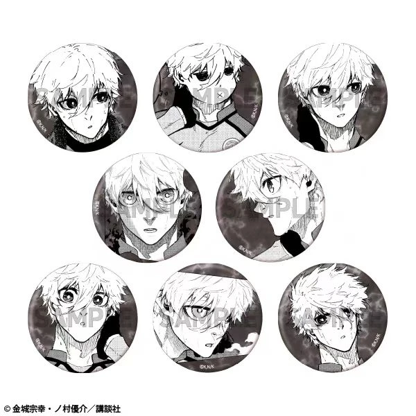 蓝色监狱蓝锁 nagi个人池一弹 吧唧徽章 盲盒代拆