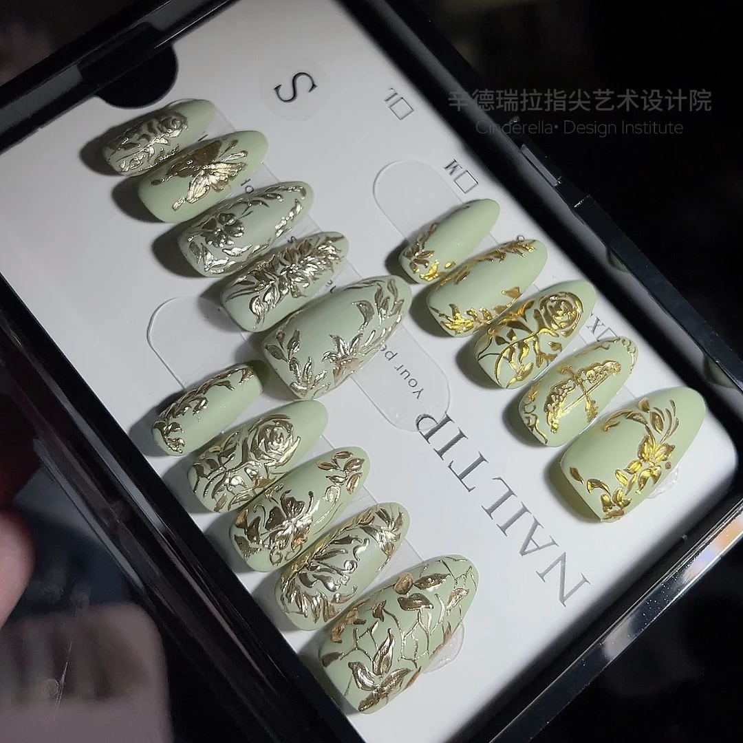 【波光】好多颜色自行搭配穿戴甲甲片高级感美甲