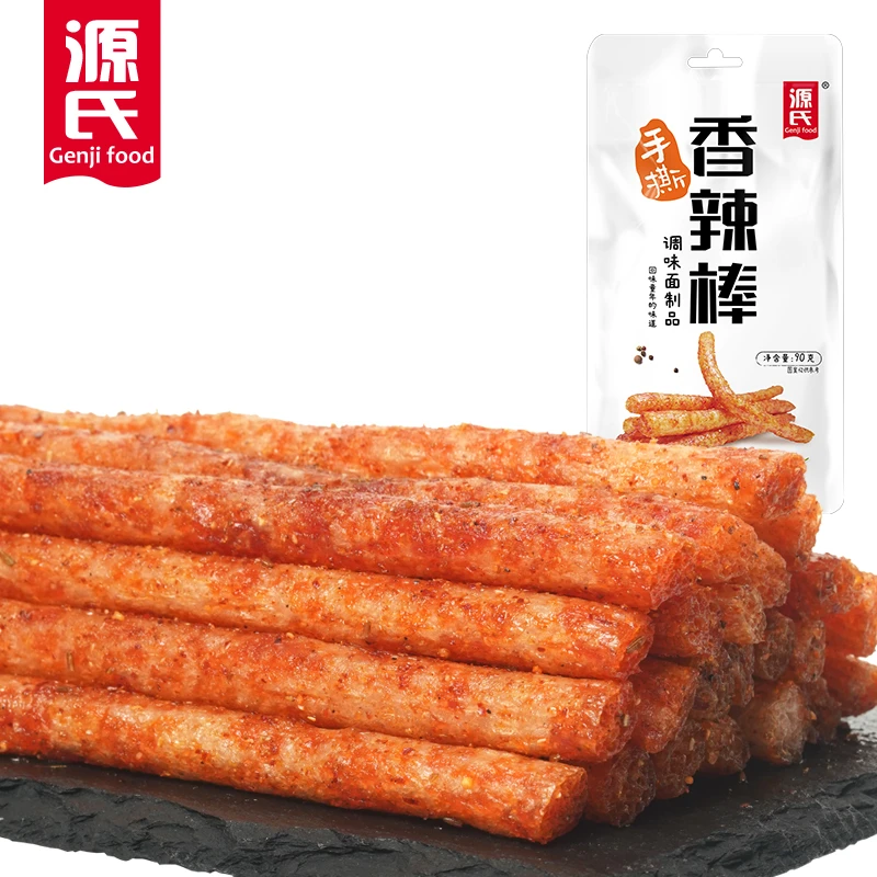 源氏香辣棒90g辣条8090后儿时怀旧零食休闲食品小吃麻辣解馋耐吃