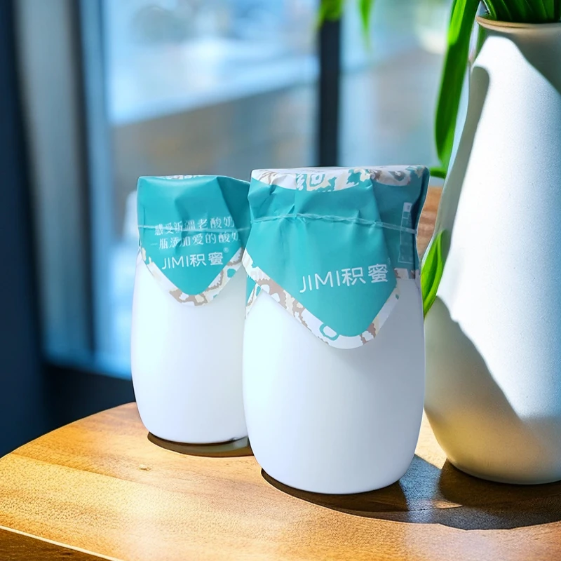 积蜜新疆西域真老酸奶乳制品牛奶发酵制作营养优180g*10瓶