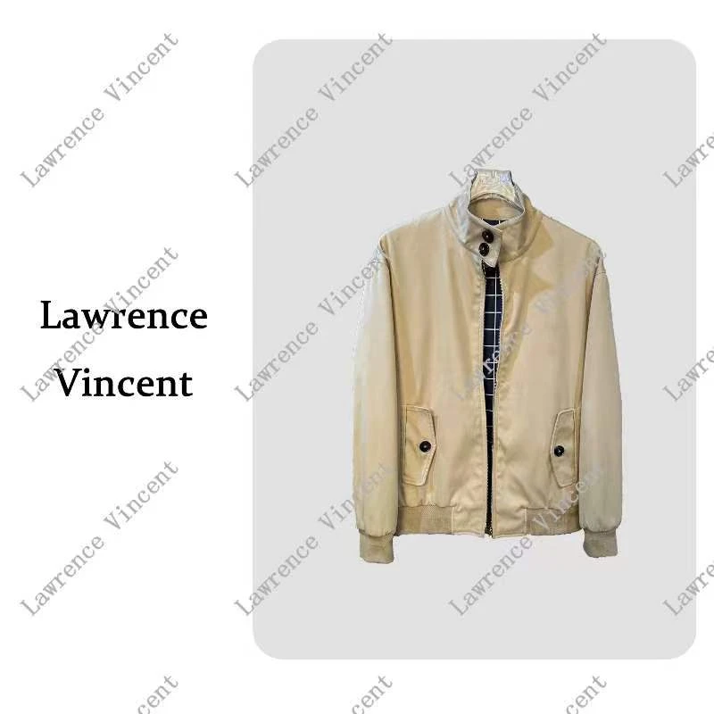 劳伦斯·2024秋季简约Cleanfit百搭高奢定制夹克外套