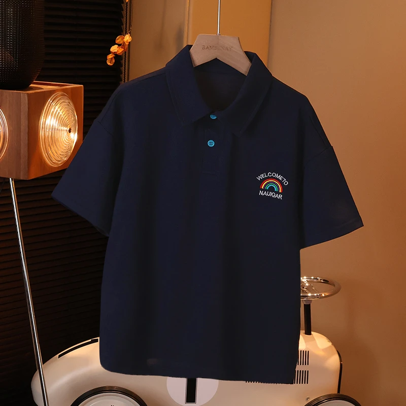 现货 班贝纳 【冰感透气polo衫】男童夏季刺绣T恤短袖新款儿童C1999