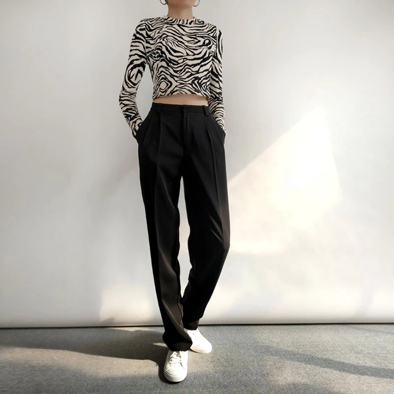 西装裤加长版高个子显瘦阔腿女款爆款2023新款高腰垂坠感春秋女裤