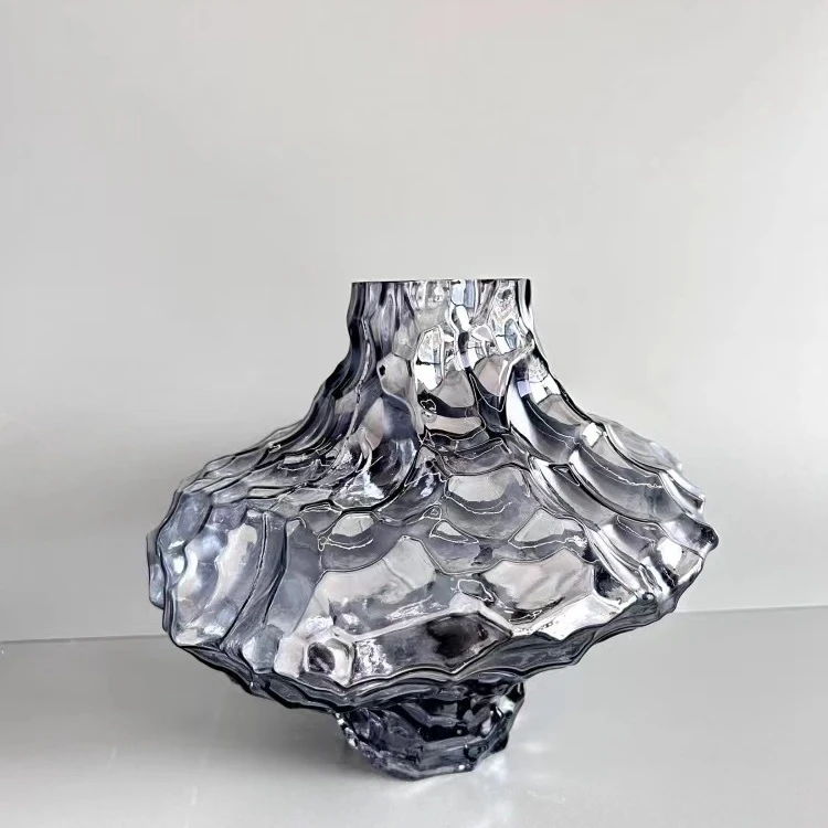 大肚花瓶新款软装绿色水培灯笼网红花瓶客厅家居艺术摆件装饰品