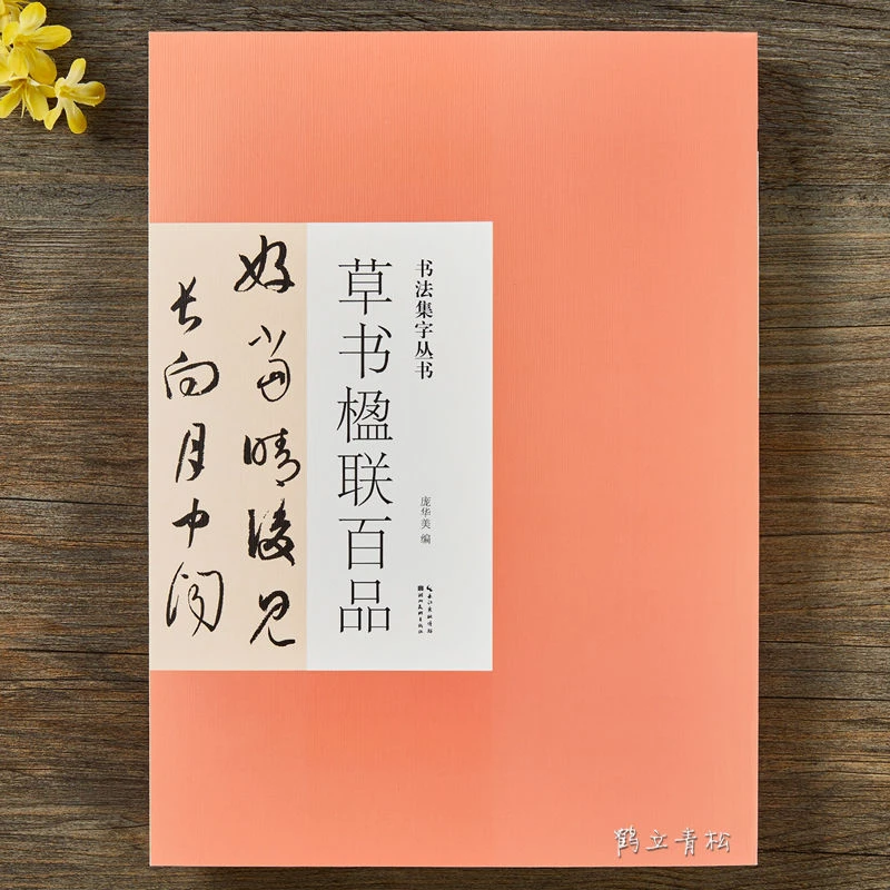 正版书法集字丛书草书楹联百品 庞美华编名家集字对联诗词名篇毛