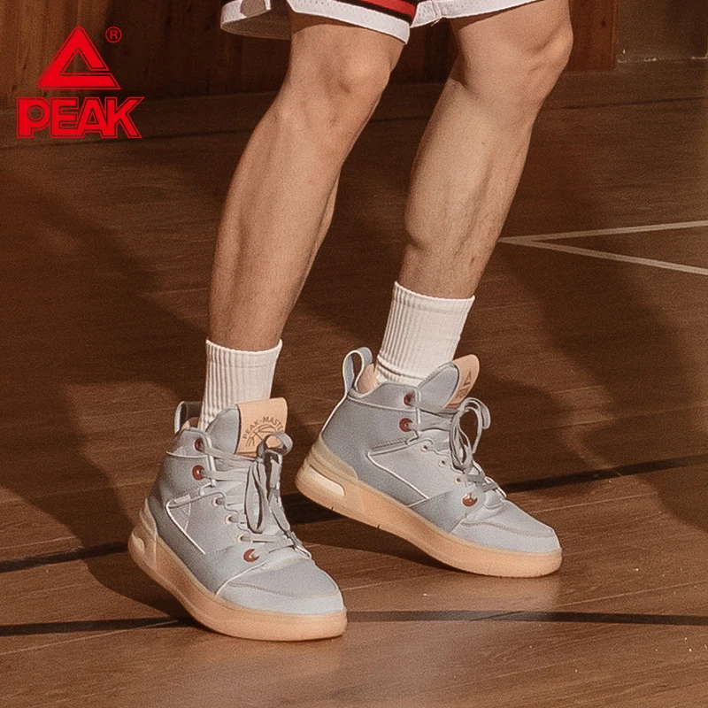 Peak/匹克态极910大三角板鞋女冬季厚底高帮百搭休闲鞋运动鞋